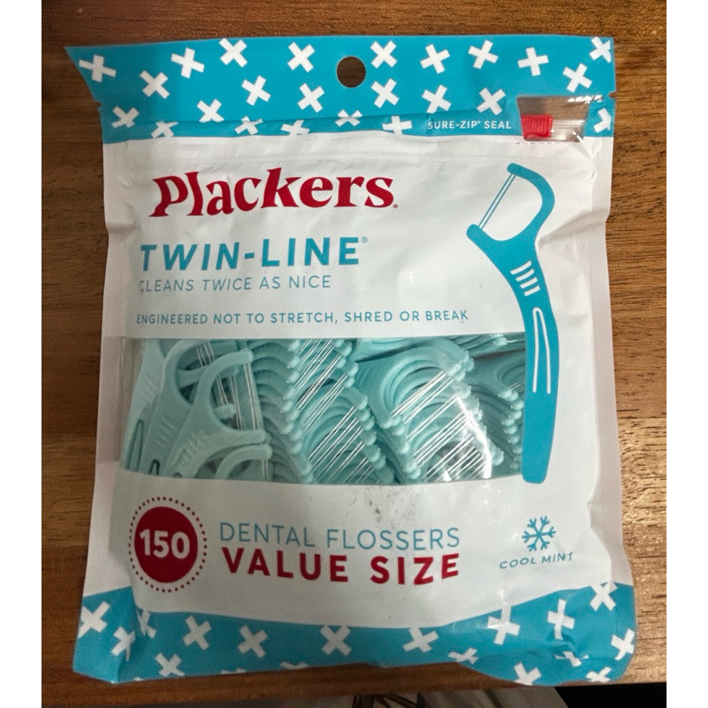 [雙11優惠中] 美國 派樂絲 Plackers 牙線 牙線棒 雙線倍潔亮白牙線棒 150支 美國銷售No.1 | 蝦皮購物