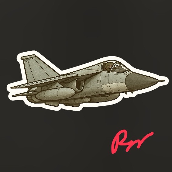 RBF現貨 F-111 10CM STICKER 貼紙 S10-F111 | 蝦皮購物
