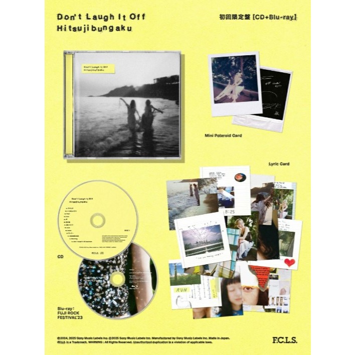 微音樂💃 部分有貨日版羊文学羊文學- Don't Laugh It Off 第5張專輯