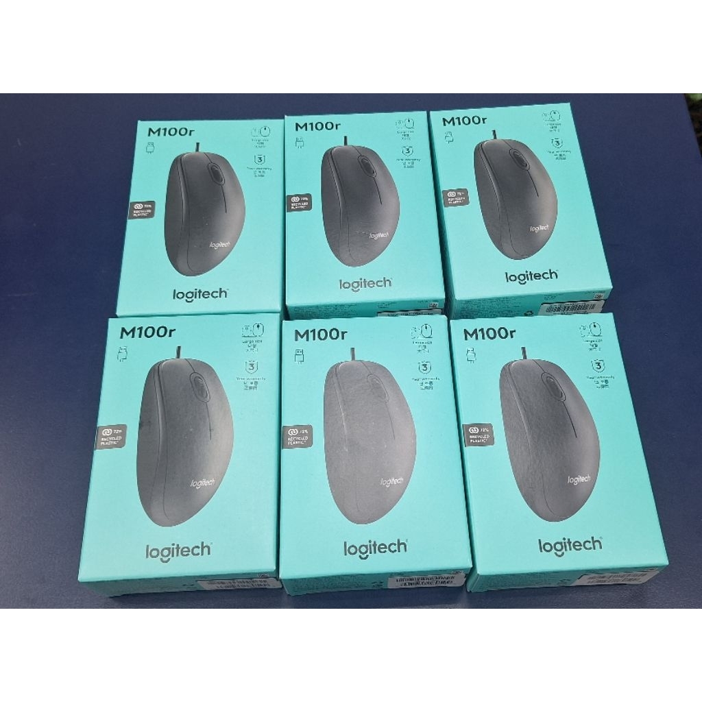 【3C-168】~$220特價~羅技 logitech M100r 有線滑鼠 台灣公司貨 | 蝦皮購物
