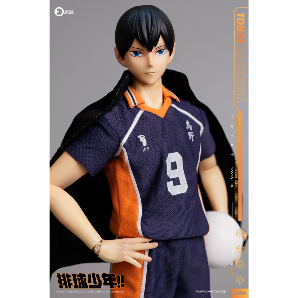 神經玩具】現貨Asmus Toys HQ02LUX 排球少年影山飛雄豪華版雙人組1/6