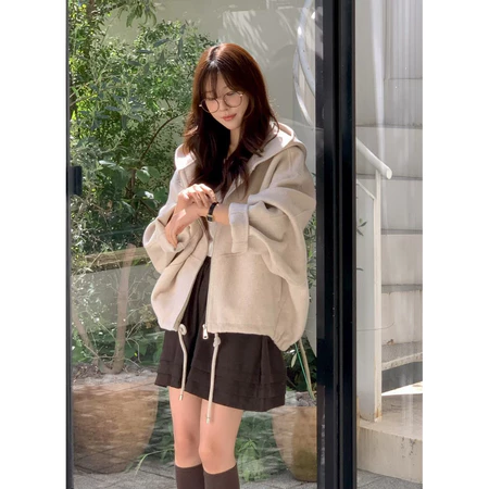 （下單前先私訊）🇰🇷Oct11/ Handmade-3M開發 親膚環保材質冬季抽繩外套