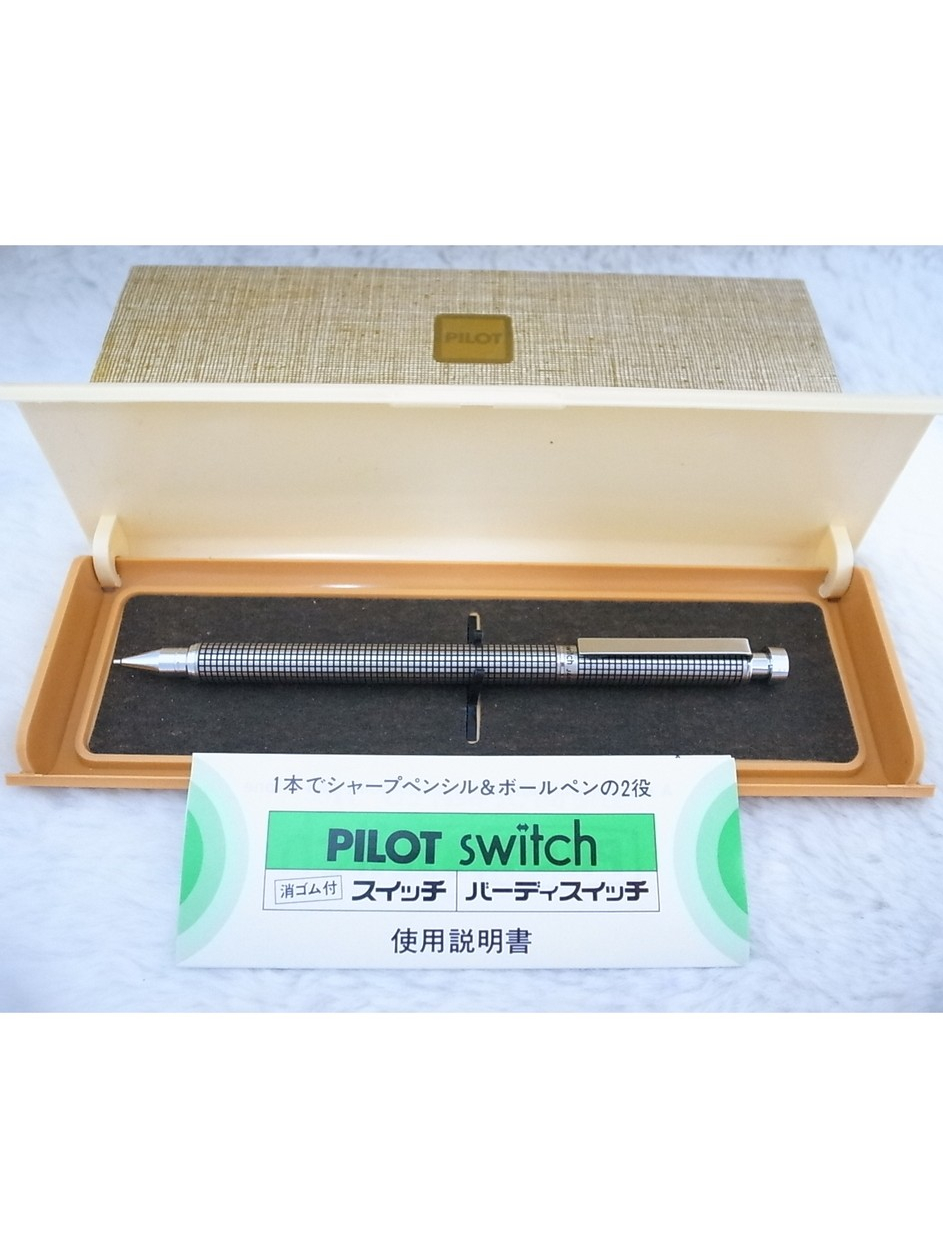 w344-015 罕見的 百樂日本製 switch高級兩用筆（自動鉛筆0.5mm與原子筆沒有)(9成新、原廠盒裝） | 蝦皮購物