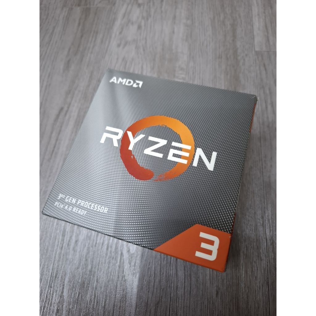 AMD R3 3300X AM4 4核8緒 可超頻 真實U況 無風扇輪 實際拍攝 非它U拍照 出貨另顆 原盒原廠扇 | 蝦皮購物