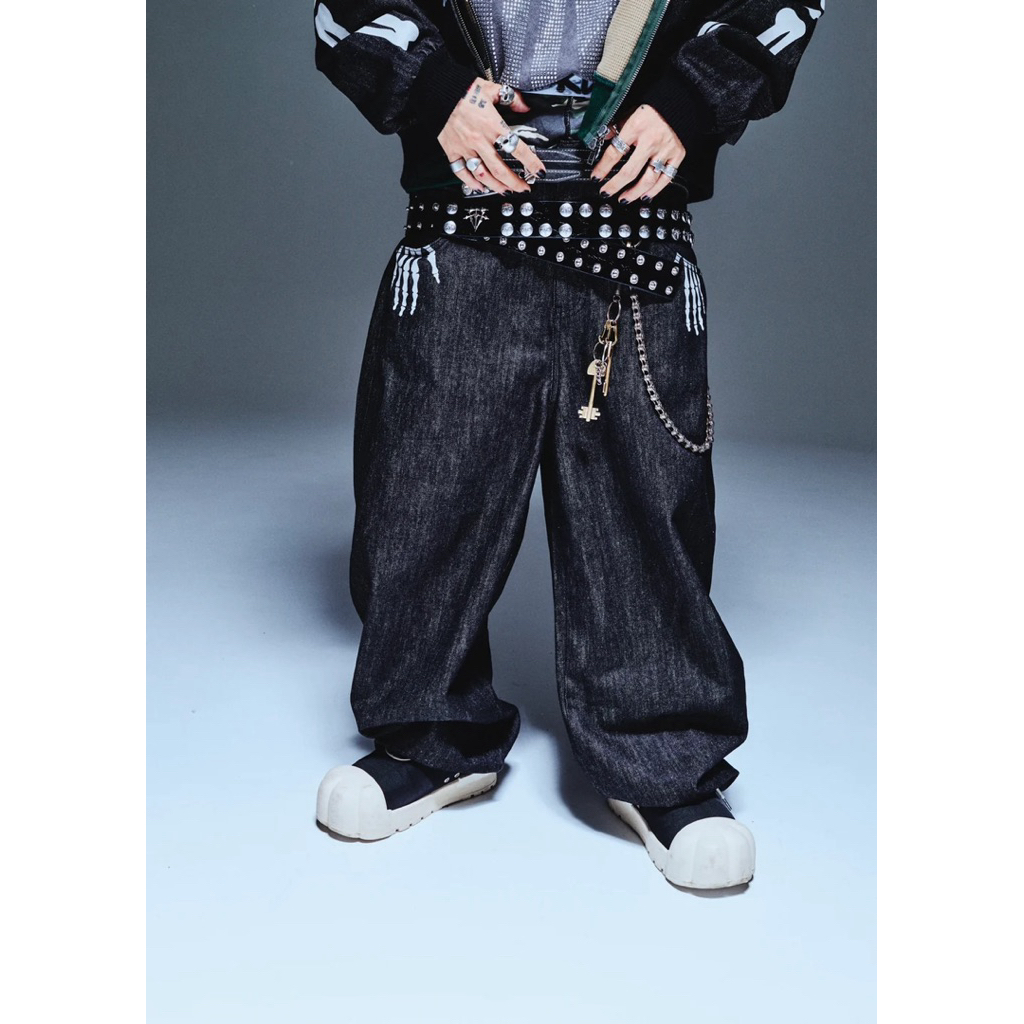9090 Bone Hand Rigid Denim Pants 第二代骨頭褲| 蝦皮購物