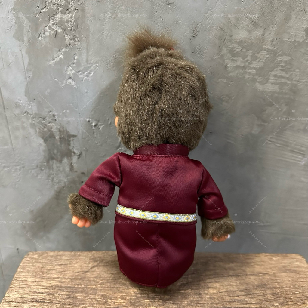 中古2008年絕版台灣限定春水堂夢奇奇Monchhichi S號玩偶| 蝦皮購物