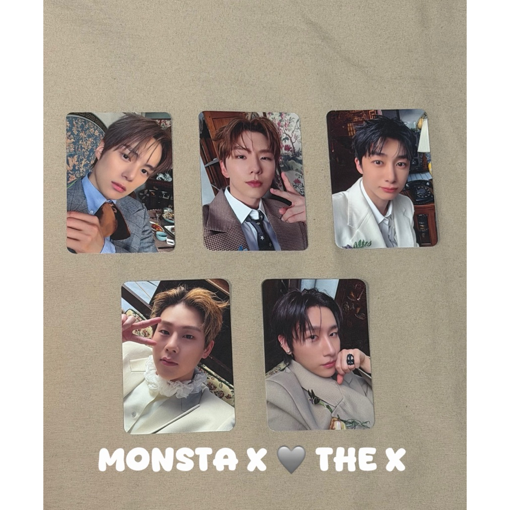 MONSTA X THE X 簽售 小卡 apple music FS 民赫 基現 亨元 周憲 IM 現貨 | 蝦皮購物