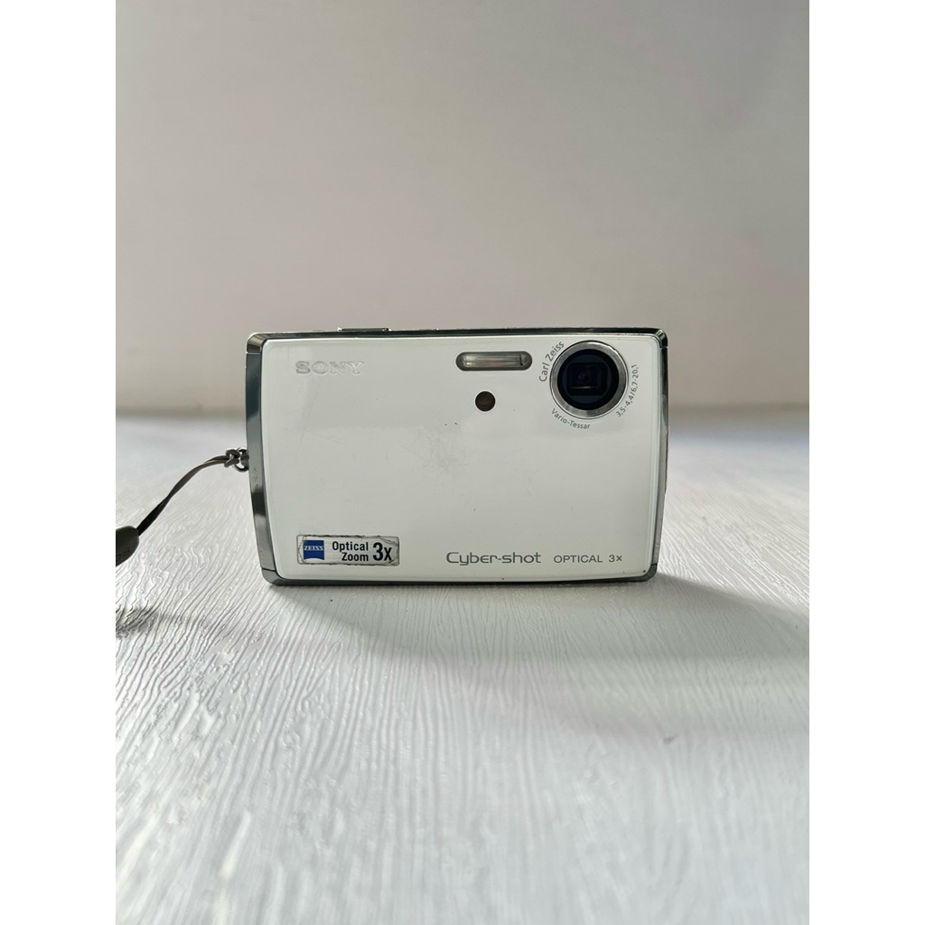 Sony Cyber-shot DSC-T33復古CCD數位卡片機奶油白| 蝦皮購物