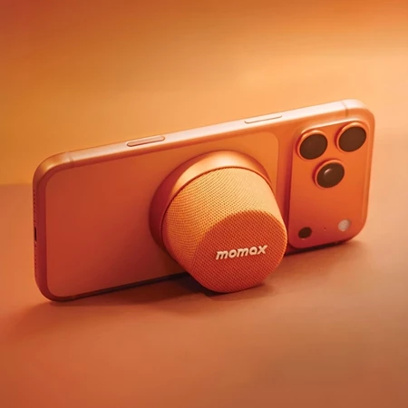 1-Vibe Go 迷你磁吸無線音箱推薦：是音箱也是手機支架，果粉必備的追劇神器！