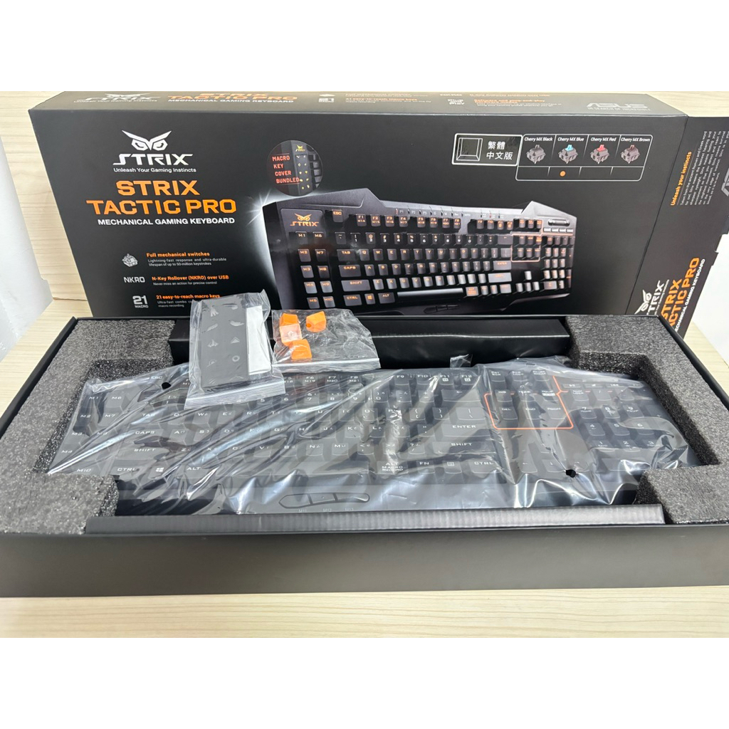 ASUS STRIX TACTIC PRO 機械式電競鍵盤 | 蝦皮購物