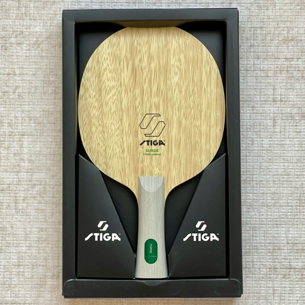 桌球88》🔥全新🇸🇪瑞典STIGA 湧動混碳W968 同結構Surge Hybrid Carbon