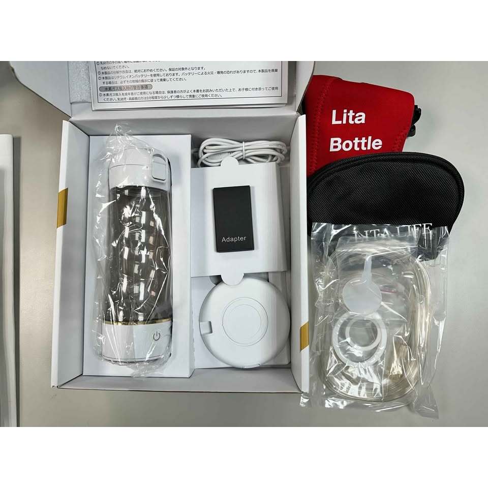 全新Lita水素(氫) Dual Bottle 無線充電式水素水機日本技術】 | 蝦皮購物