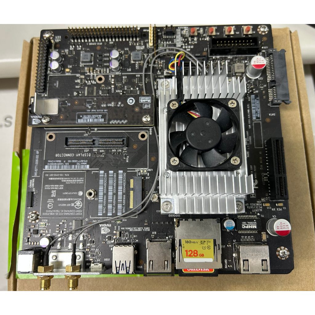 Nvidia Jetson TX2 開發套件 8GB LPDDR4 記憶體128G SD卡 | 蝦皮購物