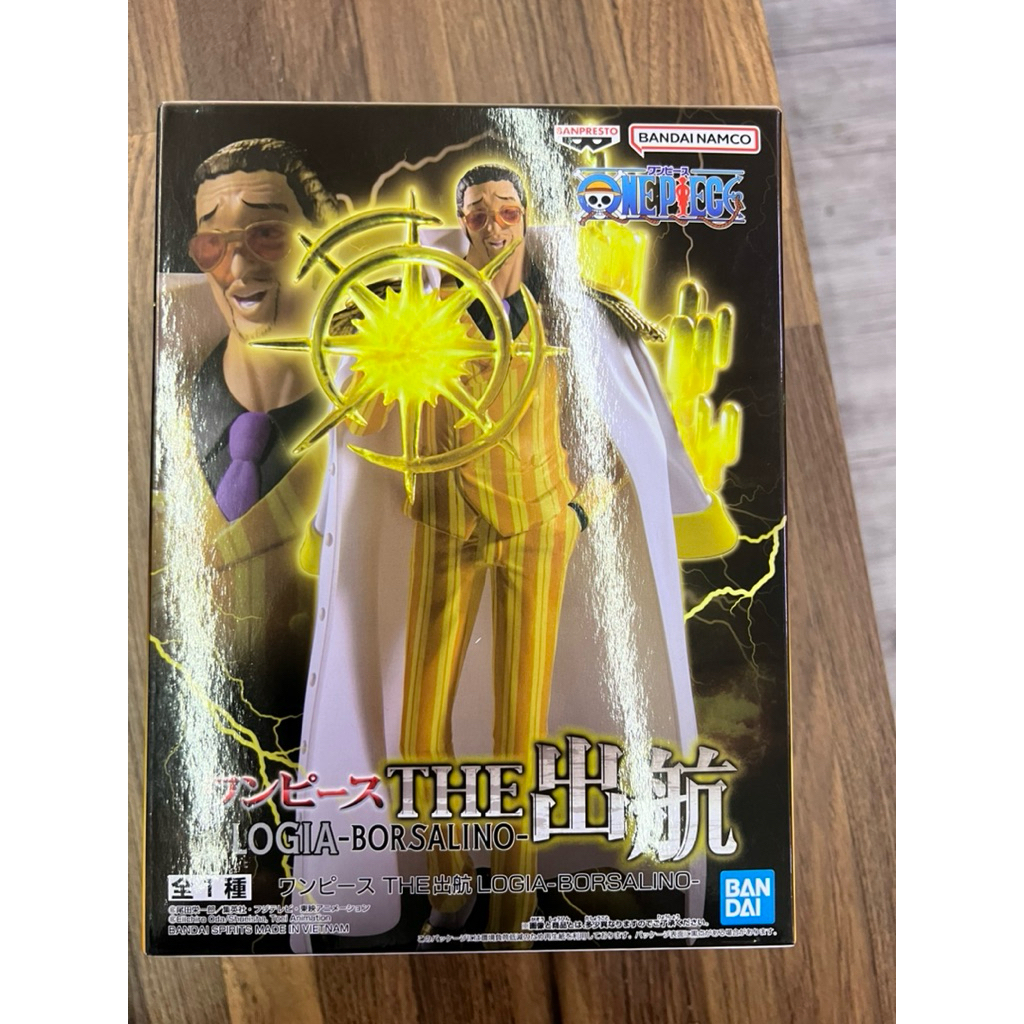正版 BANPRESTO 海賊王 THE 出航 海軍 三大將 黃猿 公仔 模型 | 蝦皮購物
