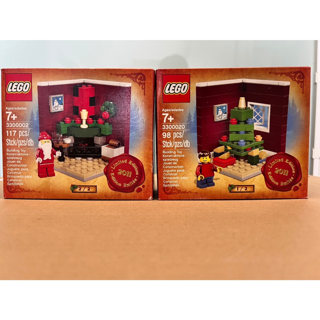 LEGO 樂高 2011 聖誕節 3300020 3300002 絕版 限量商品 全新未拆 | 蝦皮購物