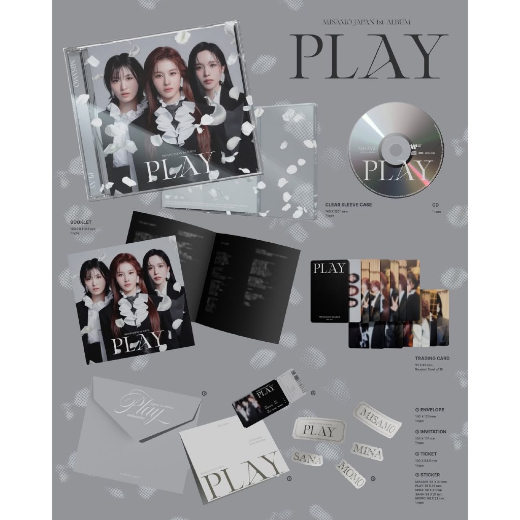 特典代購✨MISAMO PLAY TWICE MINA SANA MOMO 專輯初回限定盤通常盤