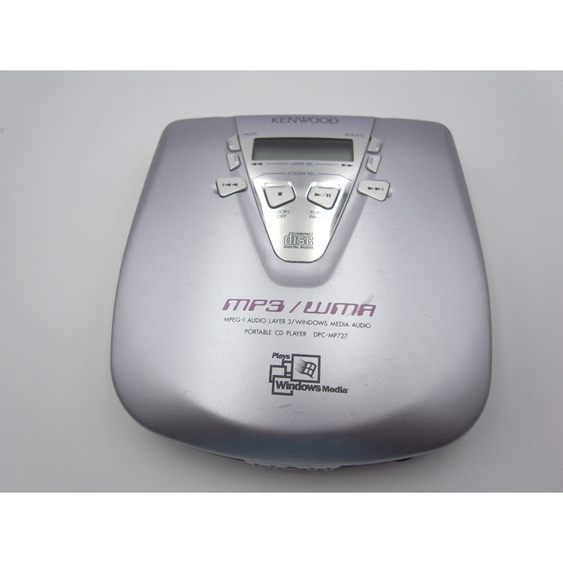 現貨、美品)KENWOOD D.A.S.C. 40-SECOND DPC-MP727 MP3 CD隨身聽(功能