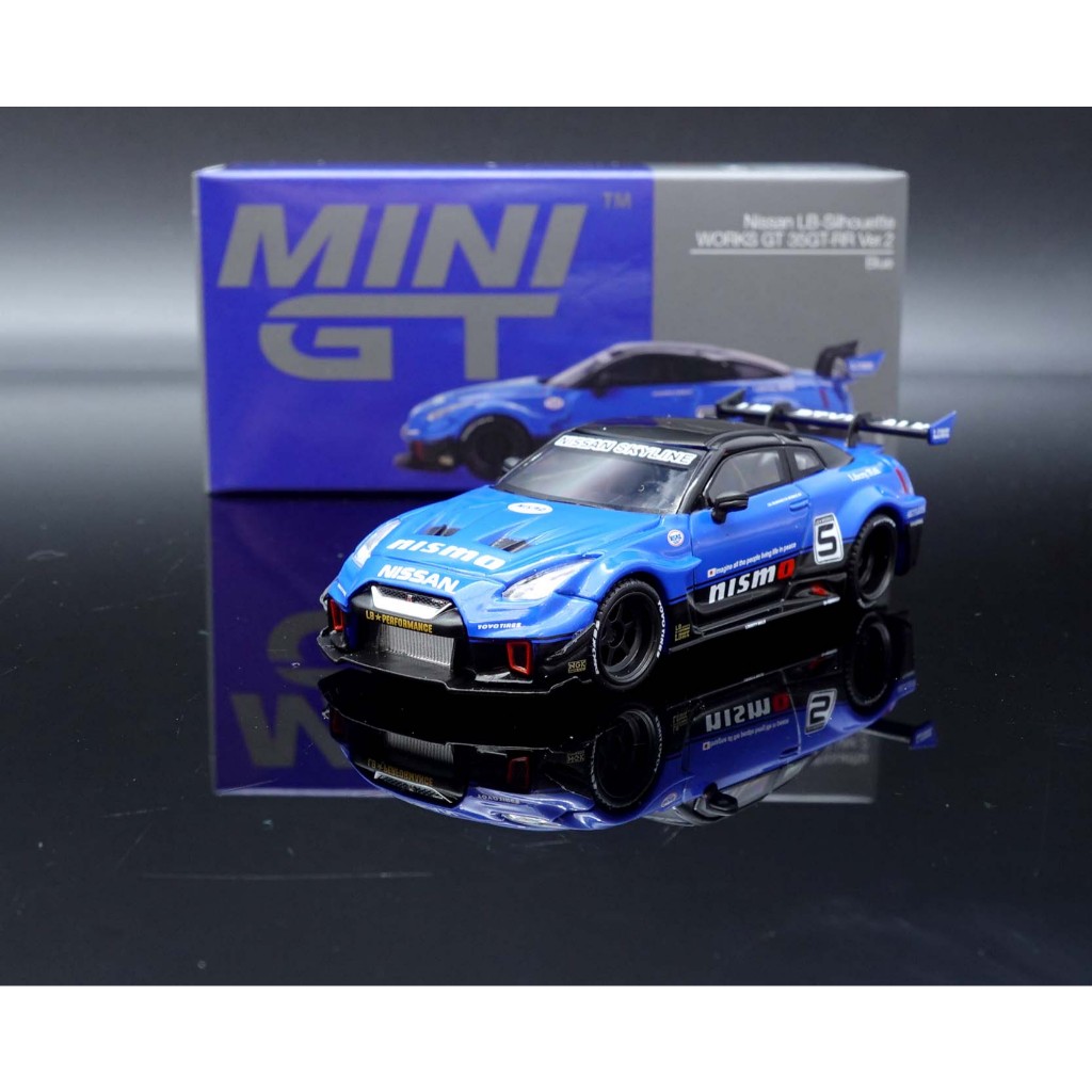 MASH 最後一台Mini GT 1/64 LBWK GT 35GT-RR Ver.2 Blue #1124 | 蝦皮購物