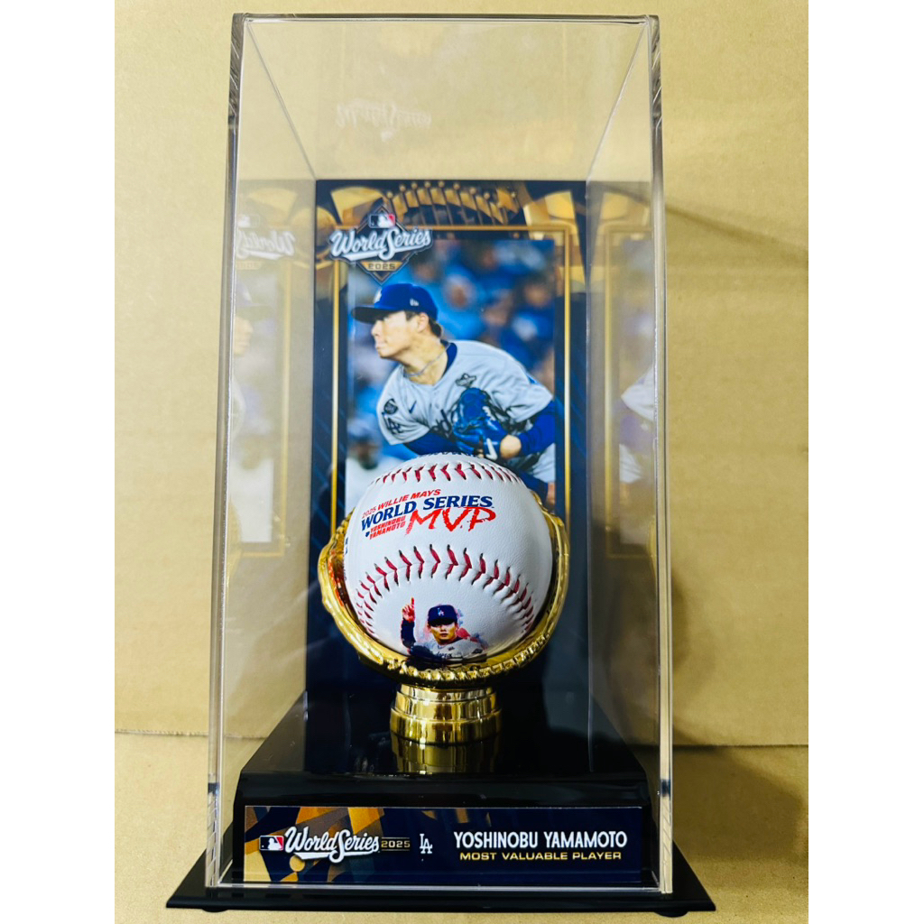 Rawlings x 山本由伸2025 世界大賽MVP 紀念球（全球獨家版本，不含球座