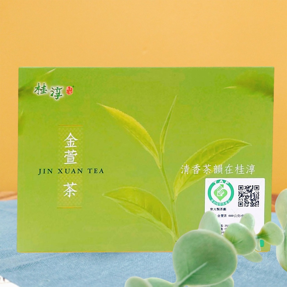 好市多COSTCO 台灣桂淳金萱茶茶葉禮盒金萱Blossom Jinxuan Tea 300公克