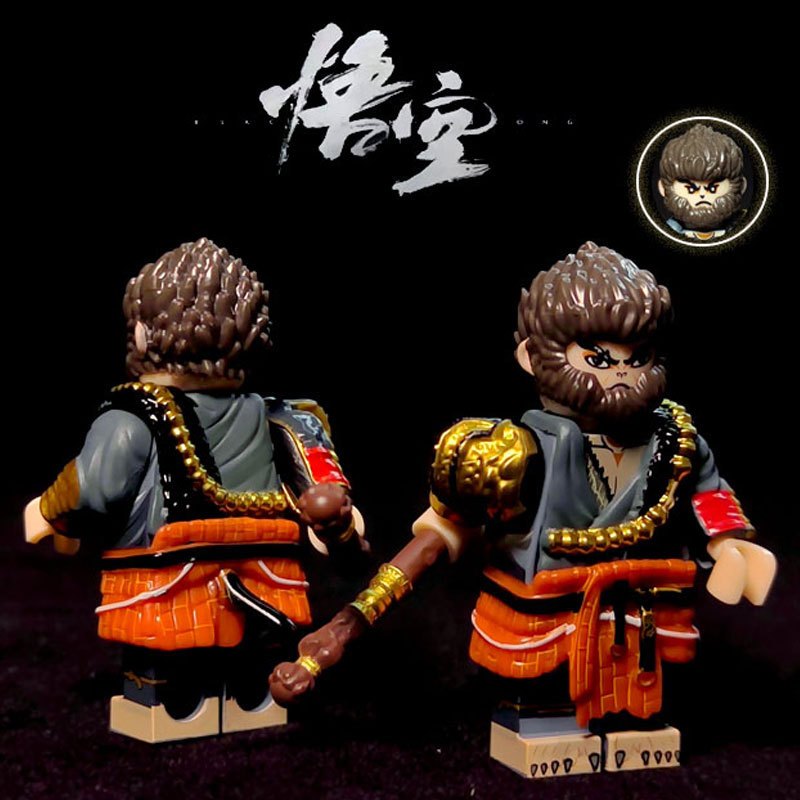 JZBK 積木人偶西遊記孫悟空悟空黑神話PG XH SY P3801 SF008 抽抽樂