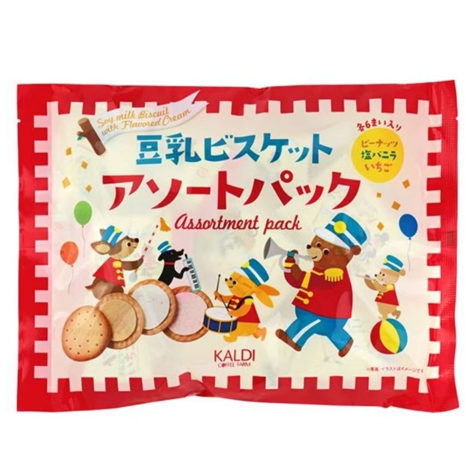 KALDI 豆乳夾心餅乾 | 蝦皮購物