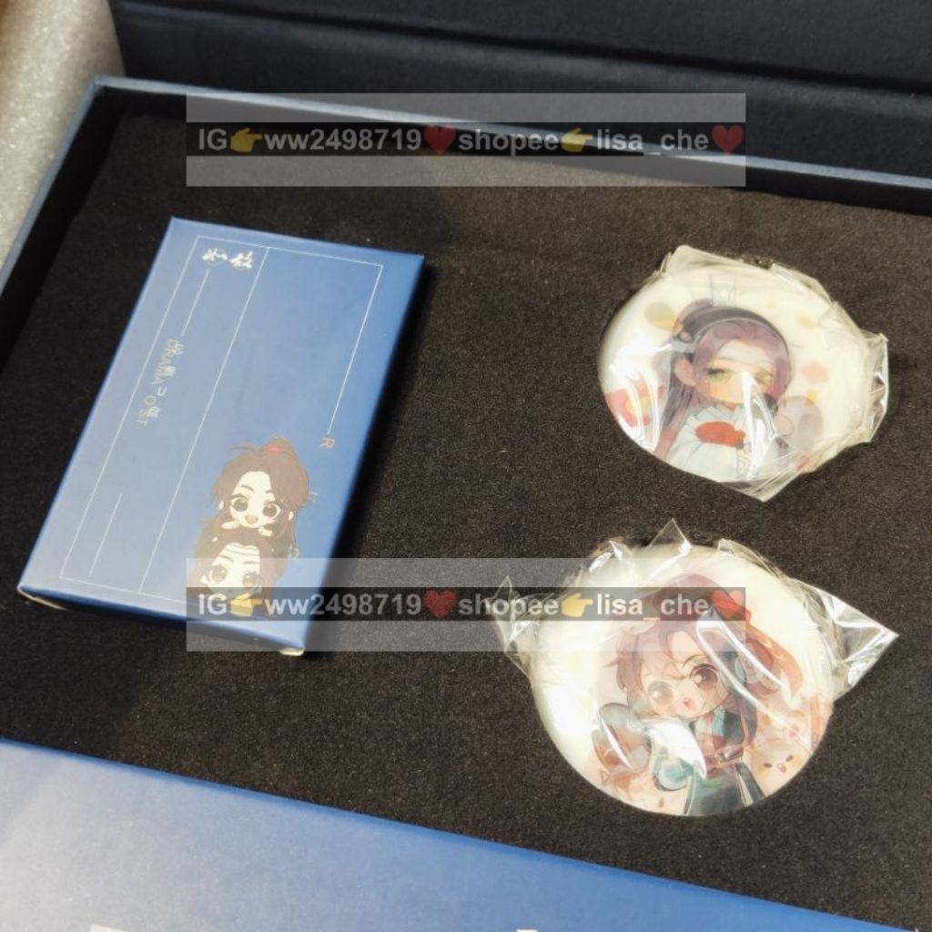 貓耳FM 魔道祖師廣播劇完結紀念套裝原聲音樂集忘羨立牌八音盒U盤簽名集