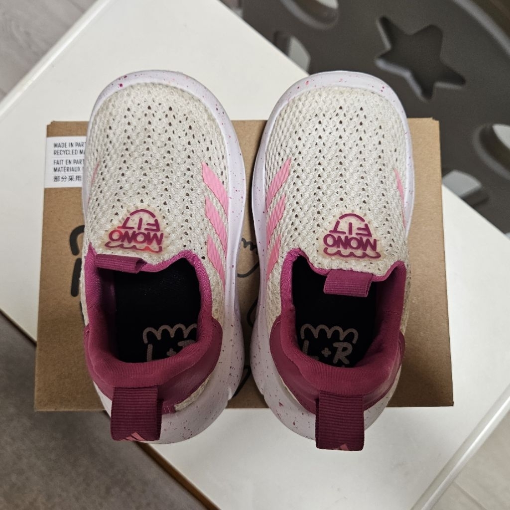 （二手穿不到2個月）官網購買 adidas mono fit 童鞋 7K 14.0 | 蝦皮購物