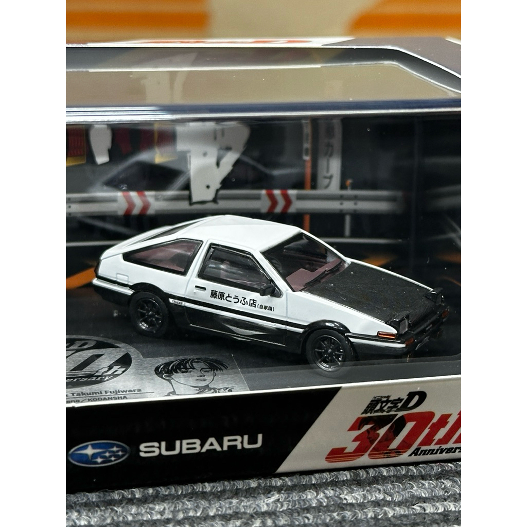 頭文字D 30th 1/64 Trueno(AE86)&IMPREZA(GC8) 頭文字D 30th 1/64