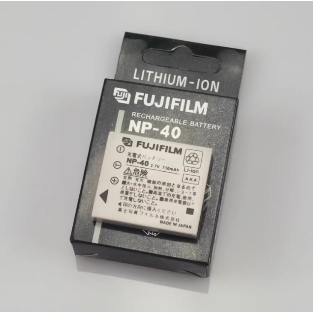 2 Batterie NP-40 E Caricabatteria Per Fotocamera Fujifilm FinePix Serie F, J, V, Z