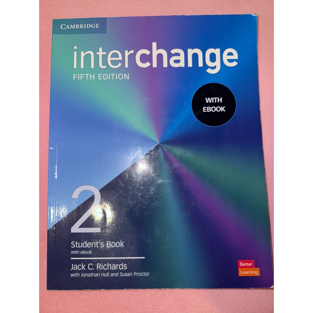 二手 Interchange Level 2 Student's Book with eBook 第五版的第二級英文課本 | 蝦皮購物