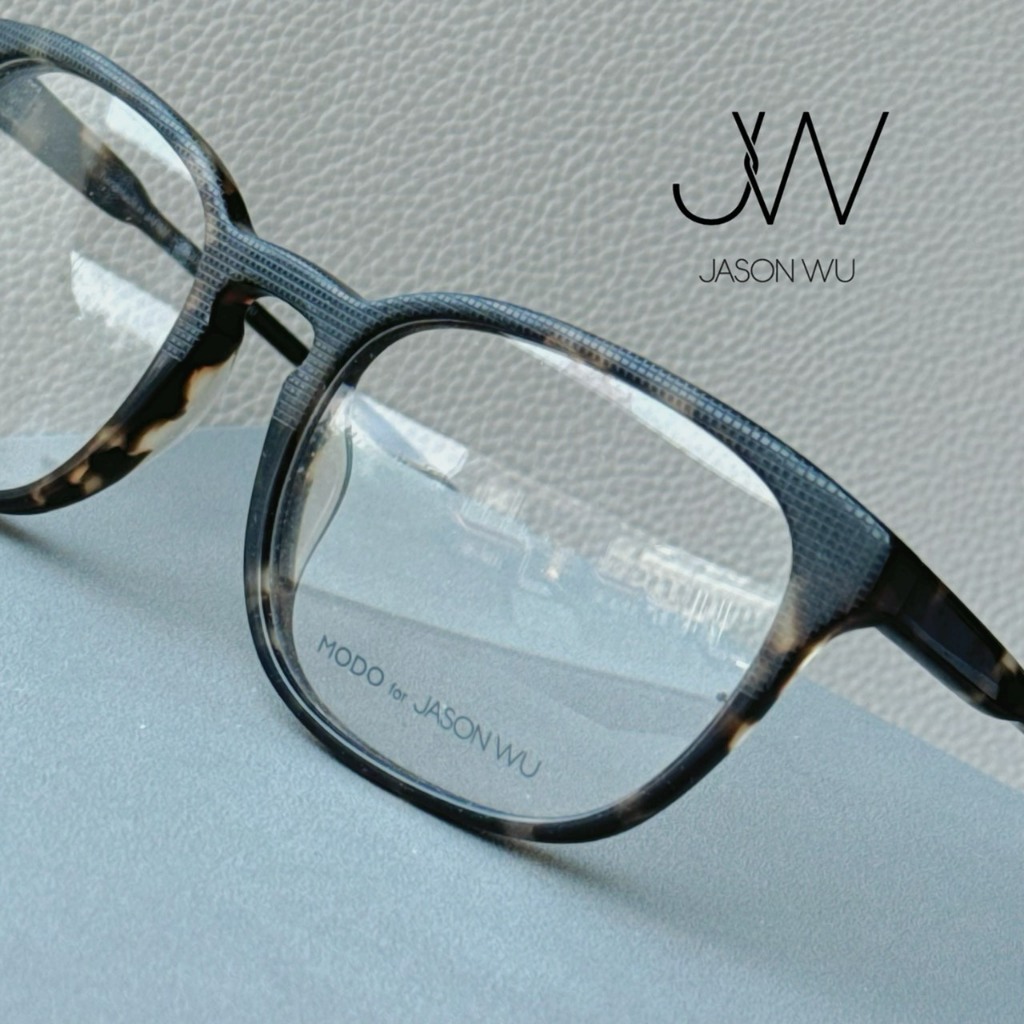 【JASON WU x MODO 聯名款】玳瑁｜壓紋質感｜MOD.THEA｜出清｜日本框｜唯光眼鏡 | 蝦皮購物