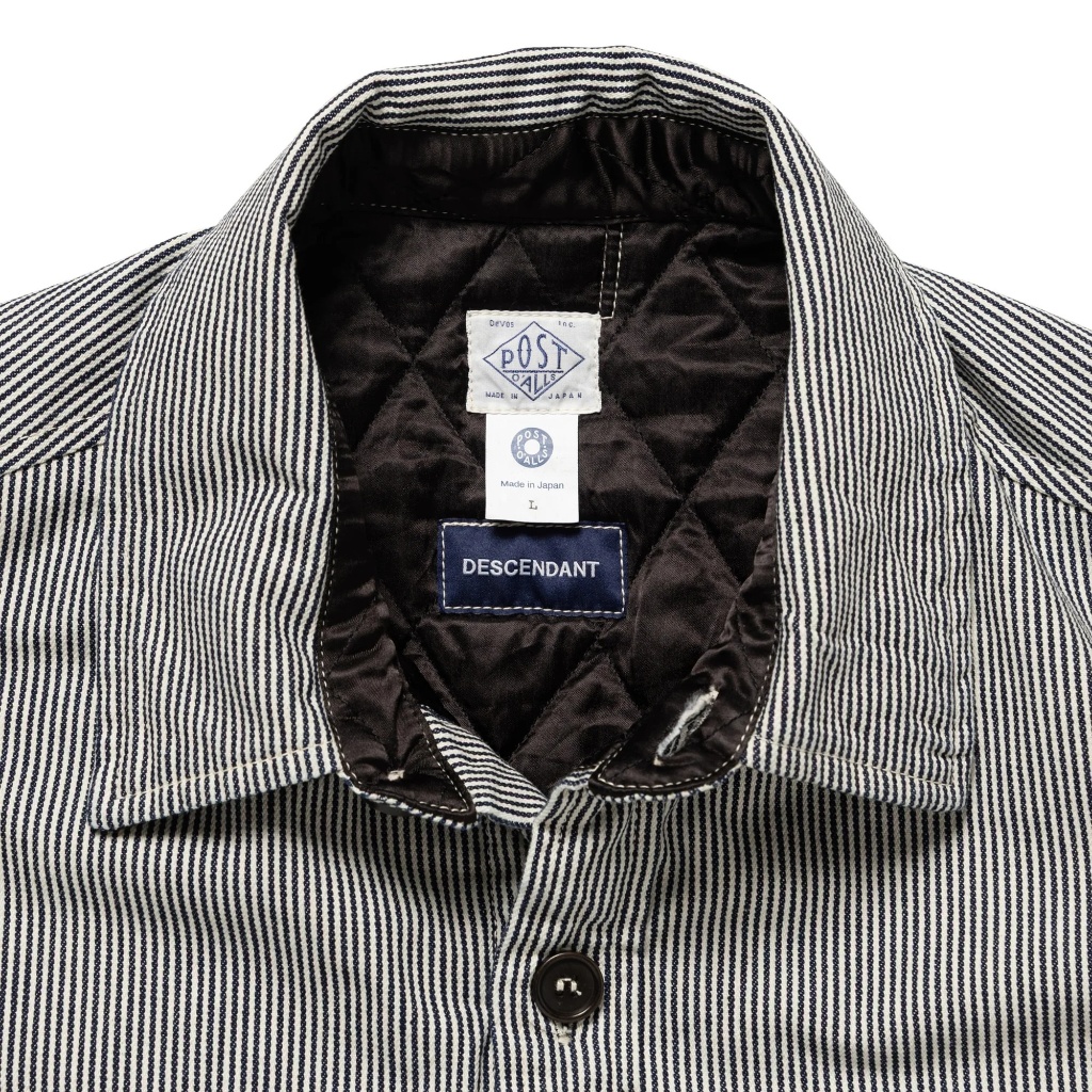 日貨代購CITY】2025AW DESCENDANT CRA90 HICKORY STRIPE JACKET 外套