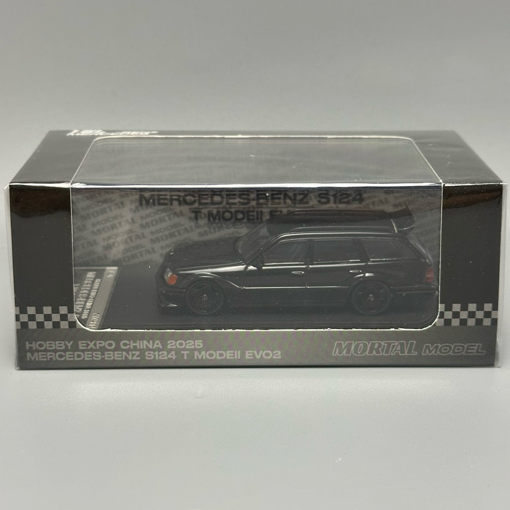 【現貨供應】MORTAL Mercedes-Benz S124 T EVO2 北展限定 賓士 1/64 超跑模型 小比例 | 蝦皮購物