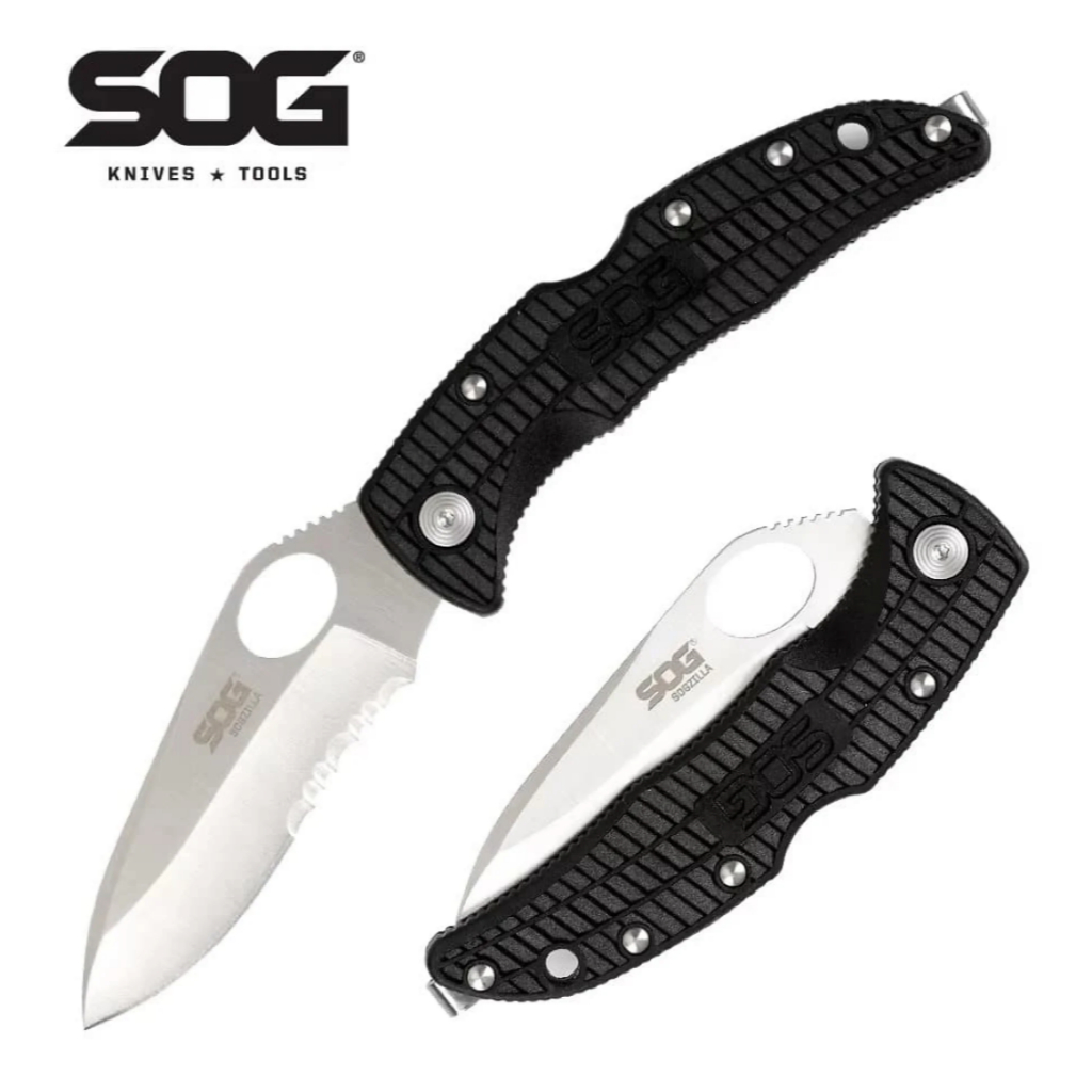 【軍宅小物】SOG ZILLA 便攜式 EDC 折疊刀 | 蝦皮購物