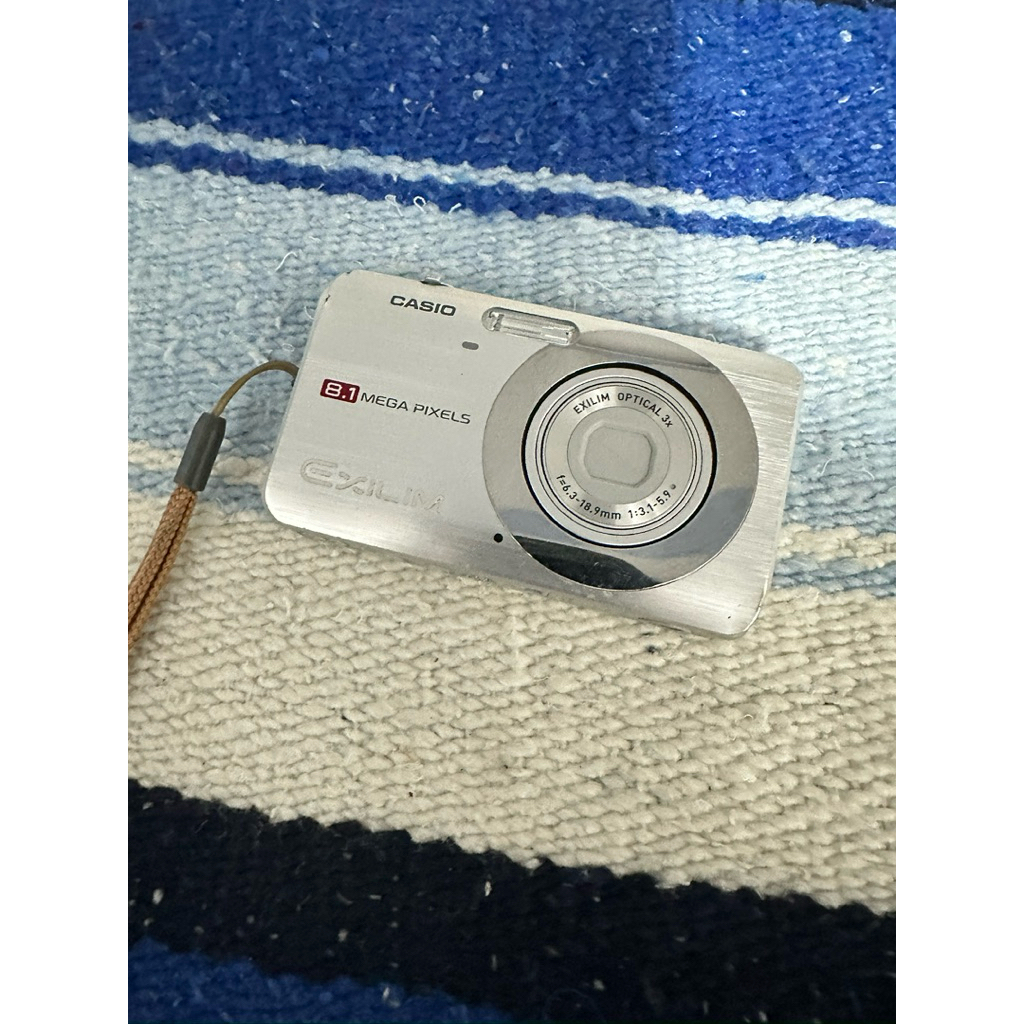 Casio Exilim EX-Z20 經典CCD數位相機｜復古銀質感隨身好拍口袋機