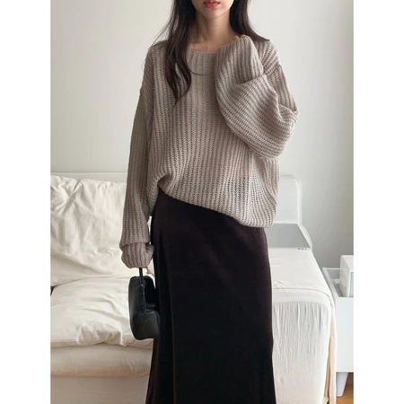 🇰🇷Oct04/ 版型滿分✨懶人穿搭慵懶感毛衣