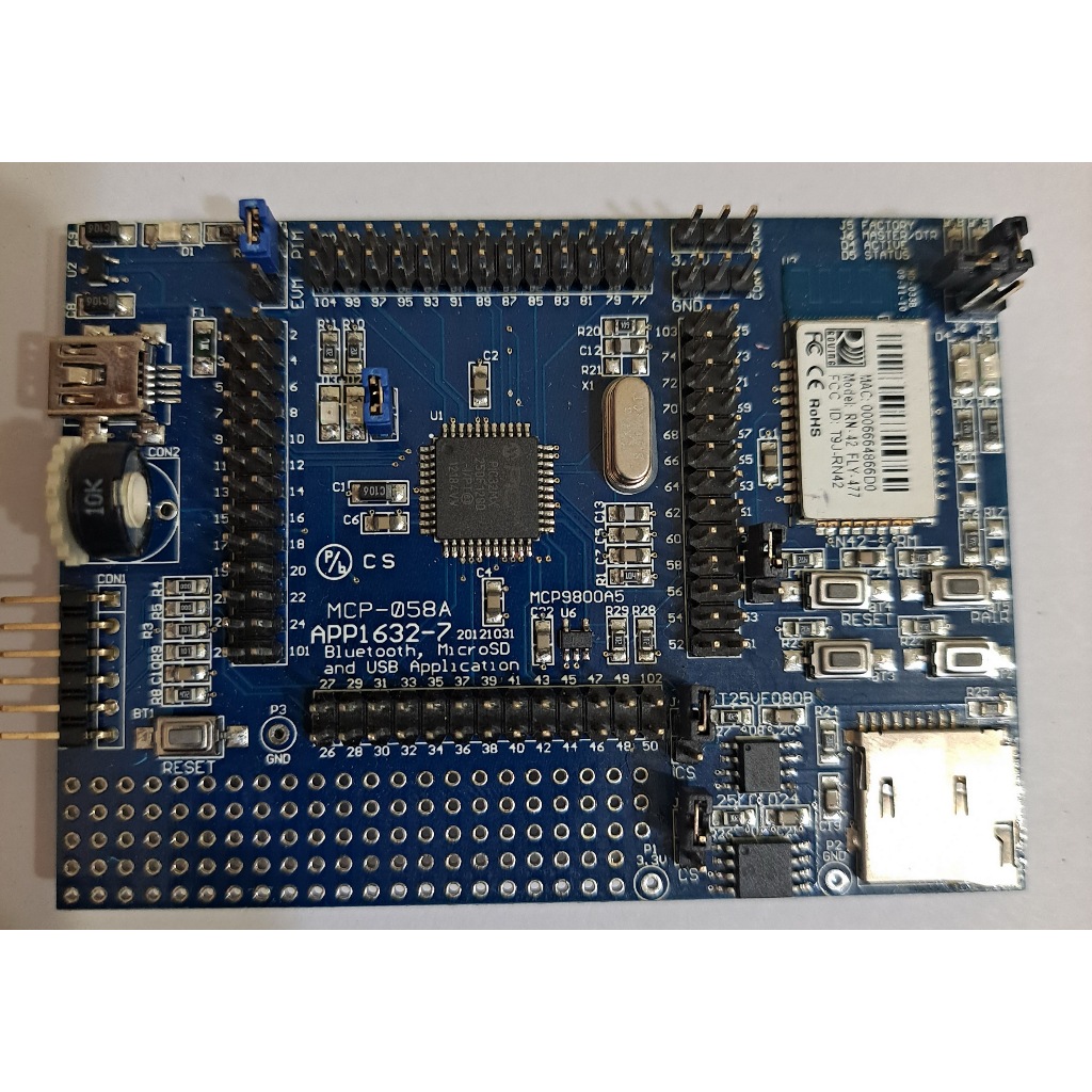 Microchip APP1632-7開發版(Bluetooth microSD USB Application) | 蝦皮購物
