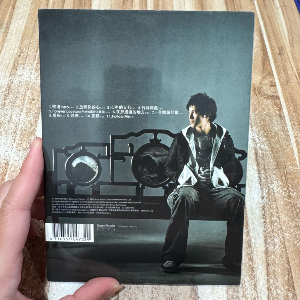 喃喃字旅二手CD《王力宏-心中的日月》2004 Sony music | 蝦皮購物