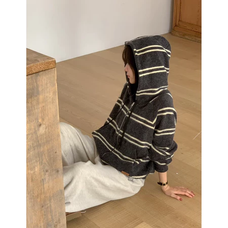 🇰🇷Nov05/ 歐膩指定❤️‍🔥萬年條紋造型外套