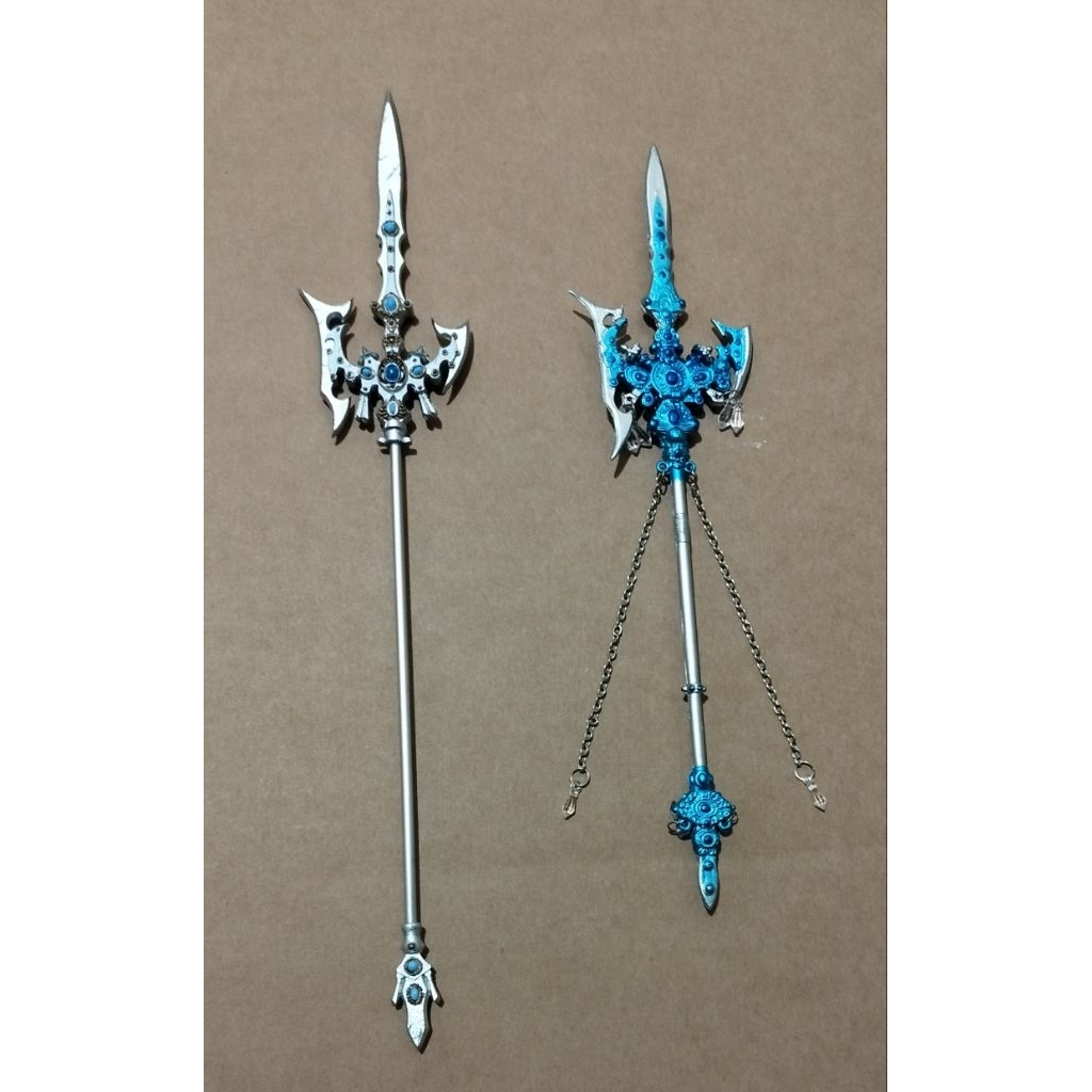 霹靂神兵【或天戟】霹靂 Premium 武器名鑑017－或天戟，戢武王&殊十二母子持用之神戟 | 蝦皮購物