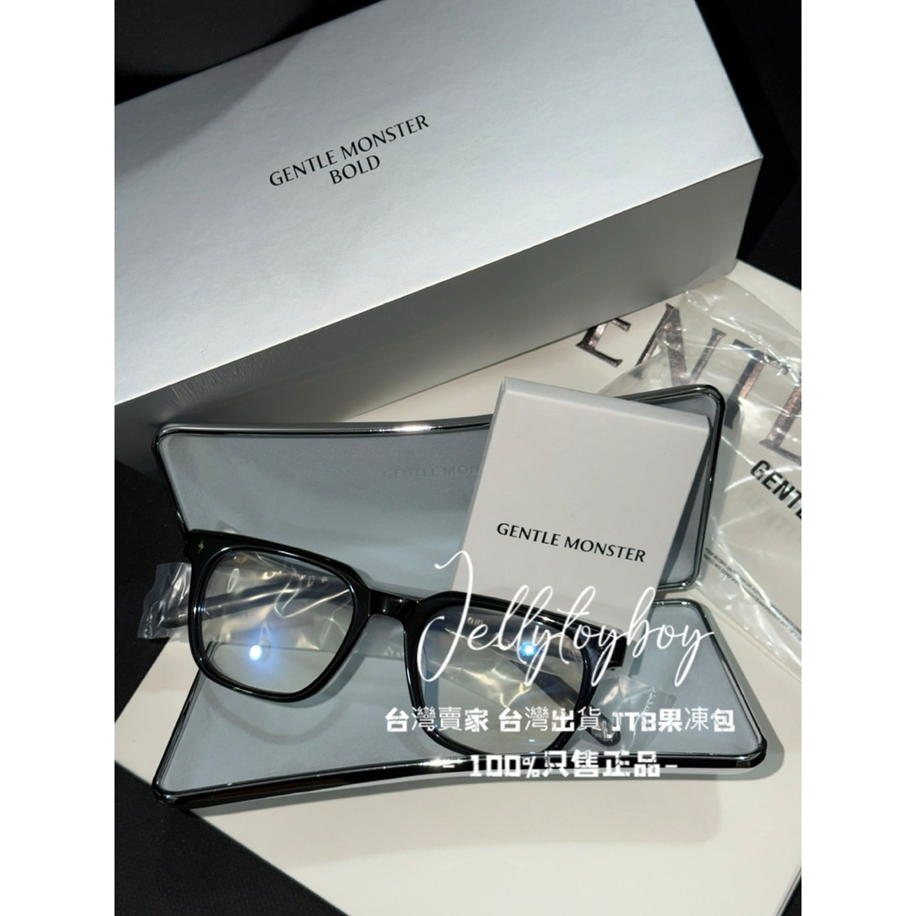 全新正品韓國潮牌gentle monster BOLD Collection OJO 01黑色GM 光學