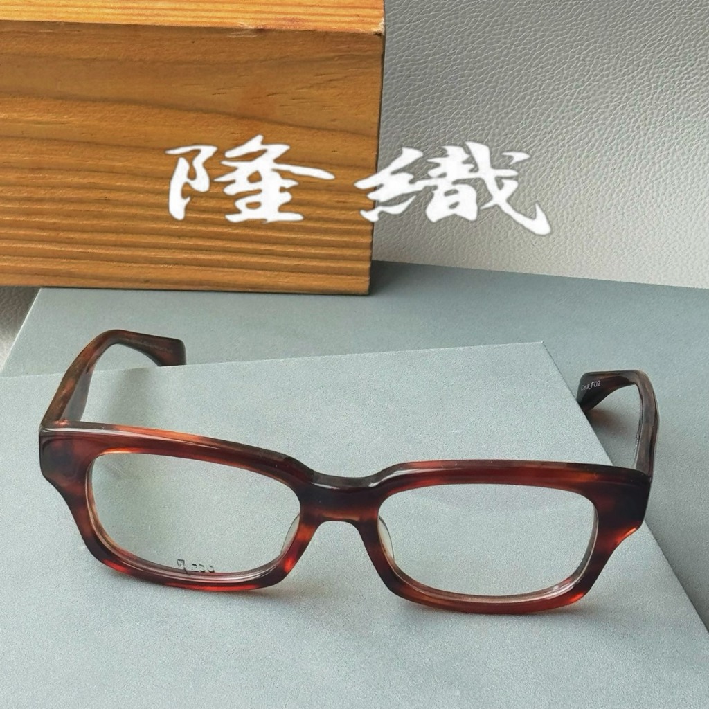 【隆織】紅色｜賽璐璐鏡框｜日本手工框出清｜F-005 col.2【唯光眼鏡 】 | 蝦皮購物