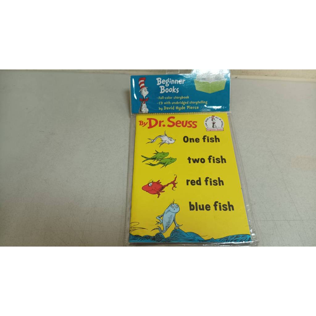 One Fish Two Fish Red Fish Blue Fish (+CD) | 蝦皮購物