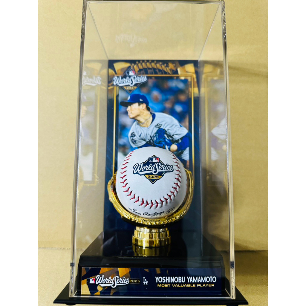 Rawlings x 山本由伸2025 世界大賽MVP 紀念球（全球獨家版本，不含球座