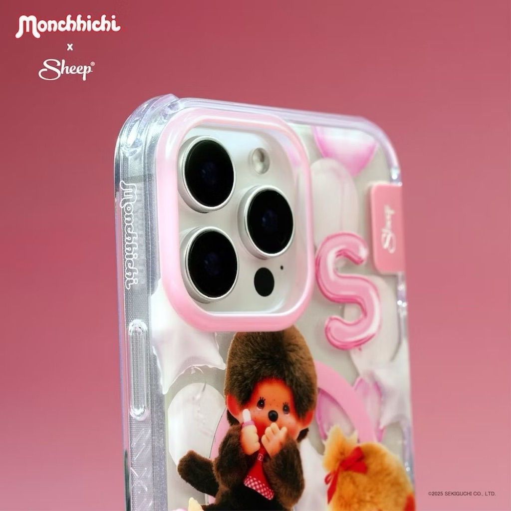 Apple Sheep🩷防摔手機殼泰國正品Monchhichi iphone 17/17Pro/17Promax