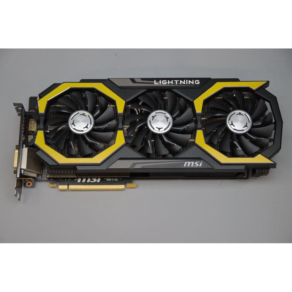 Msi GTX 980 Ti Lighting 6G | 蝦皮購物