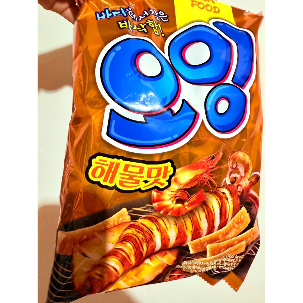 LOTTE 樂天 Oing酥脆條 海鮮口味, 151g | 蝦皮購物