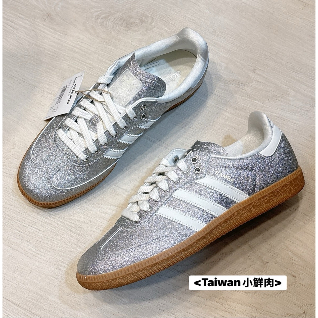現貨 ADIDAS SAMBA OG 銀 灰 滿天星 復古 休閒鞋 女鞋 KI6264 | 蝦皮購物