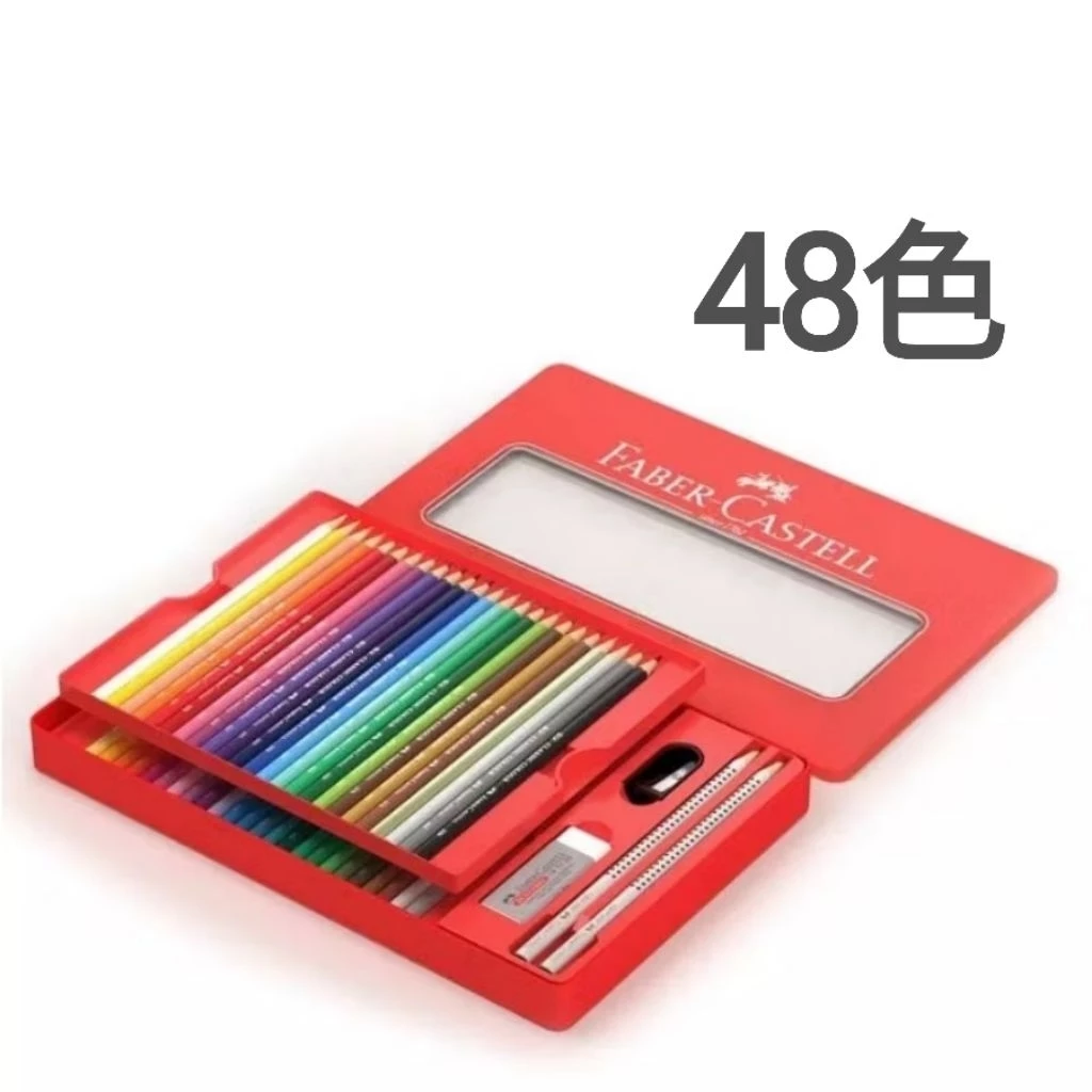 繪畫的最佳平衡點：Faber-Castell 48 色紅盒色鉛筆，從課堂到寫生的萬用神器
